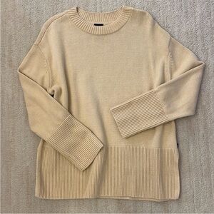 Cotton oversized sweater
